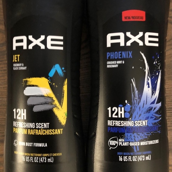 🎄Axe - 1 Jet body/hair  wash and 1 Phoenix body wash - Picture 2 of 9